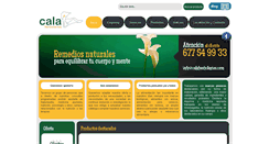 Desktop Screenshot of calaherbolarios.com